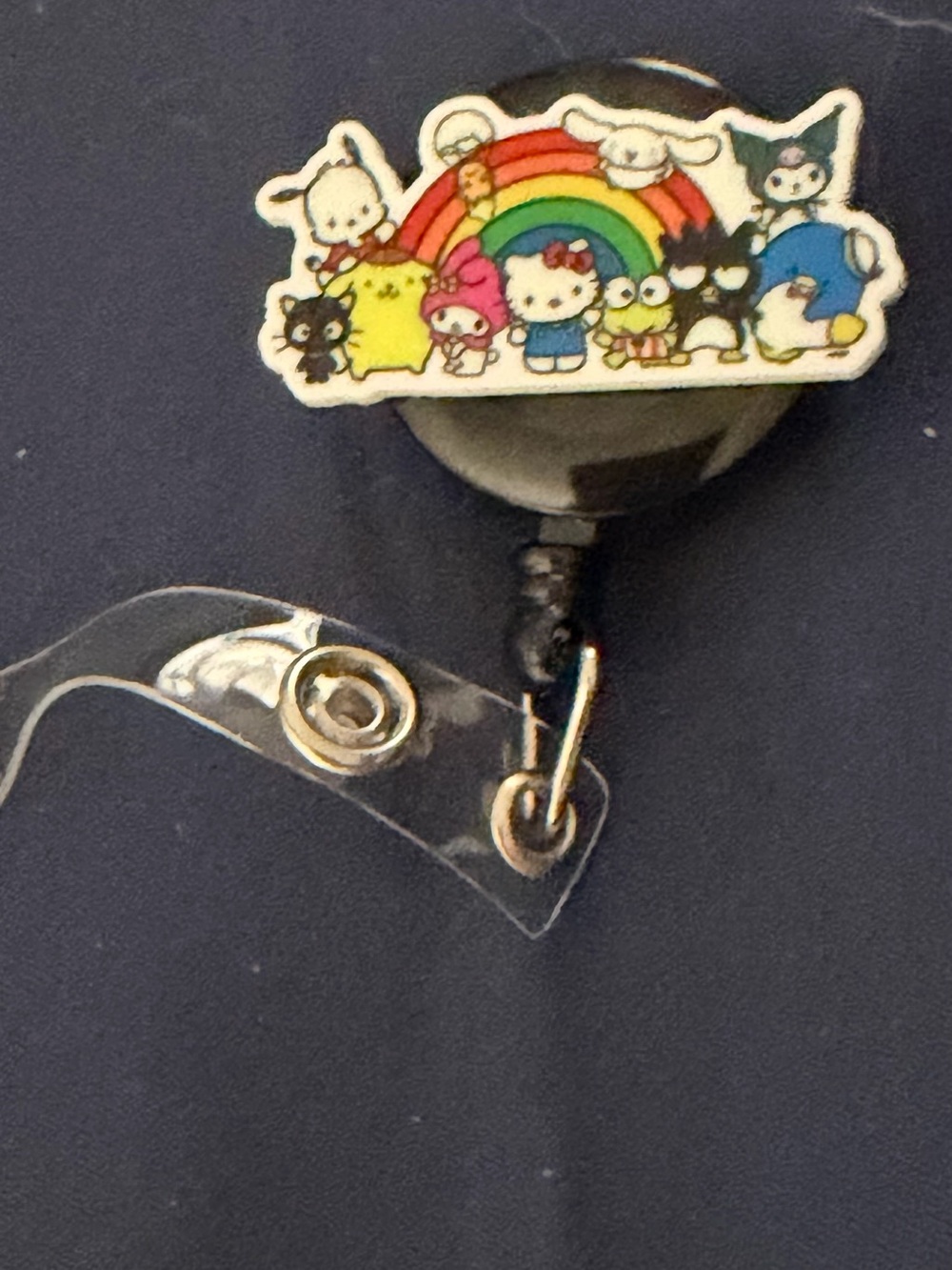 Rainbow Character Badge Reel - Multicolor